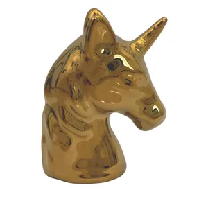 مجسمه مدل اسب تک شاخ کد 01