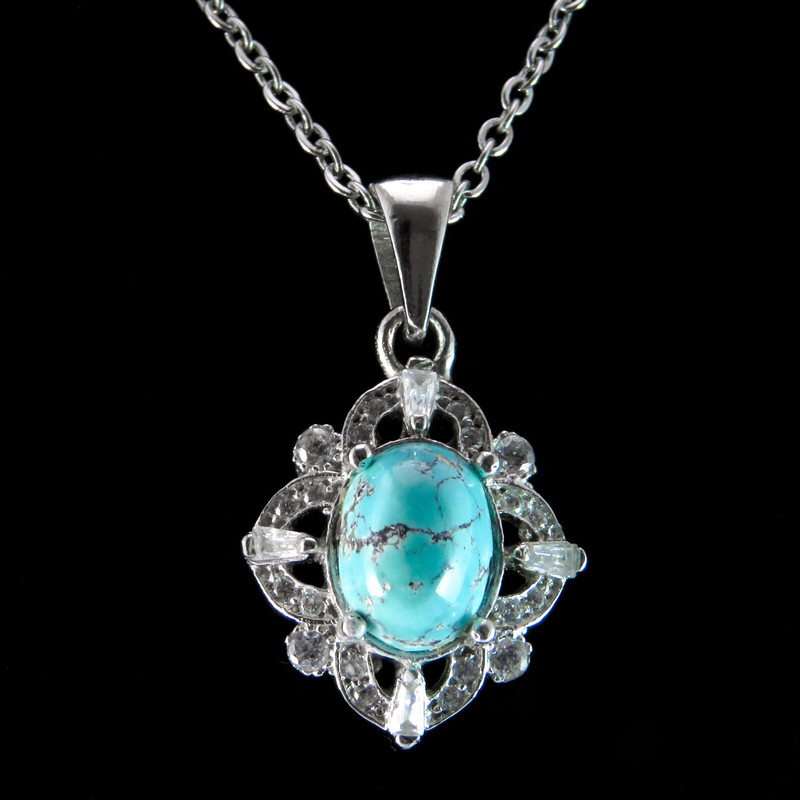 نیم ست نقره زنانه کد AV034-1