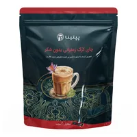 چای کرک زعفرانی بدون شکر و شیرین شده با استویا پپتینا بسته 20 عددی
