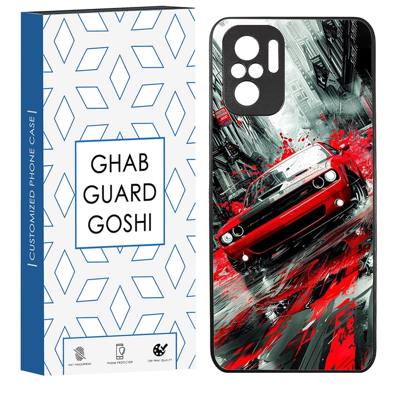 کاور قاب گارد گوشی طرح ماشین کد TPU-091 مناسب برای گوشی موبایل شیائومی Redmi Note 10 4g / Redmi Note 10s / Poco m5s