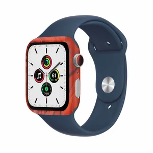 MAHOOT Red_Flower Cover Sticker for Apple Watch Watch Se 44mm