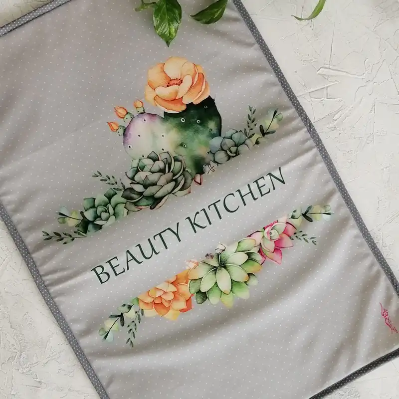 آبگیر کنار سینک مدل مخمل نسوز طرح فروزان کد 26