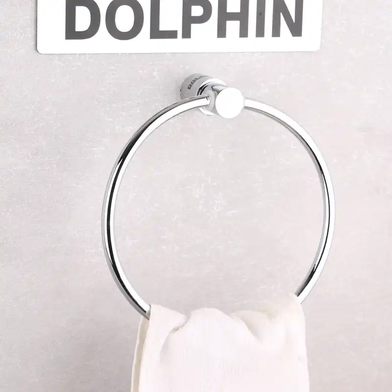 آویز حوله دلفین مدل حلقه ای کد-2530-C