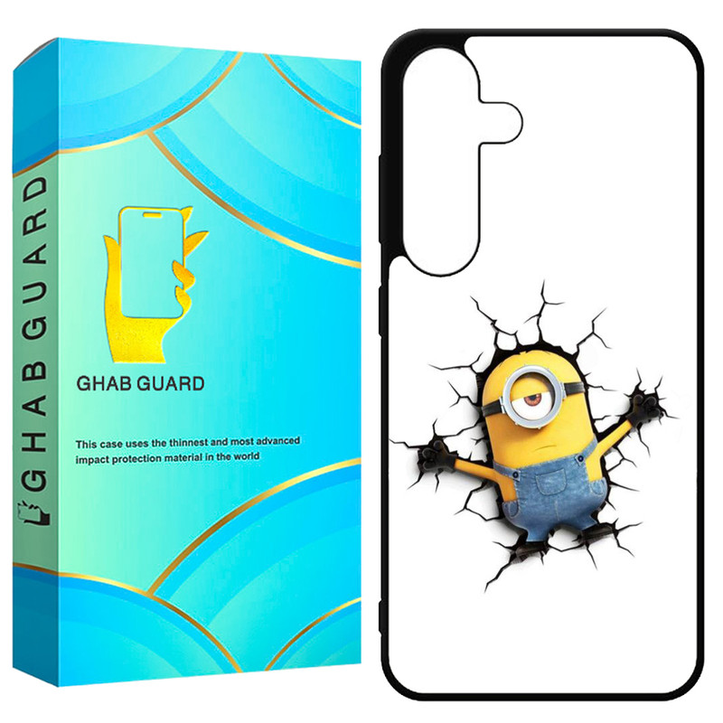 کاور قاب گارد طرح مینیون مدل GCHPS23F مناسب برای گوشی موبایل سامسونگ Galaxy S23 FE