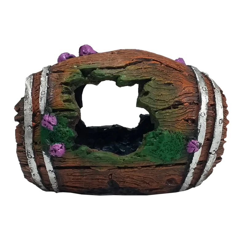 بشکه تزیینی آکواریوم مدل شکسته شبنمی کد F014