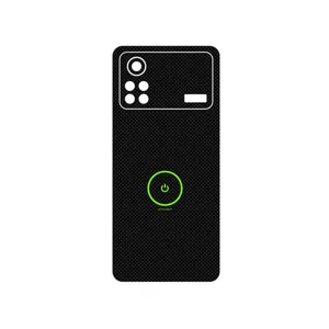 MAHOOT Minimal Power Button Cover Sticker for Xiaomi Poco X4 Pro 5G