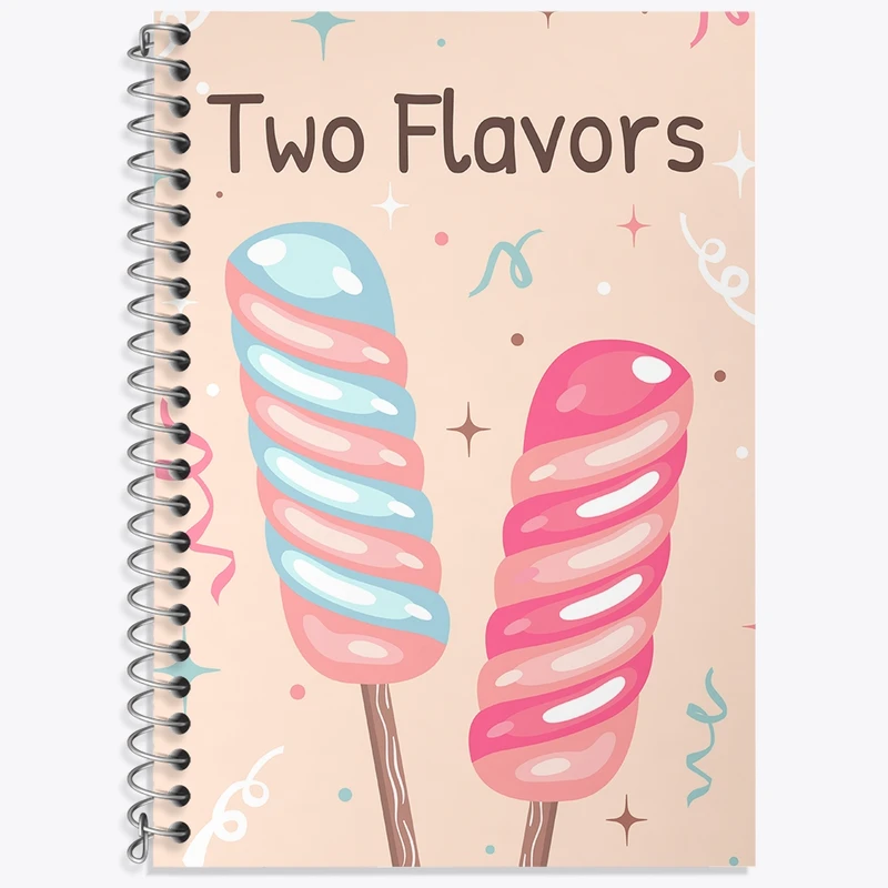 دفتر لغت 50 برگ خندالو طرح آبنبات کد N144