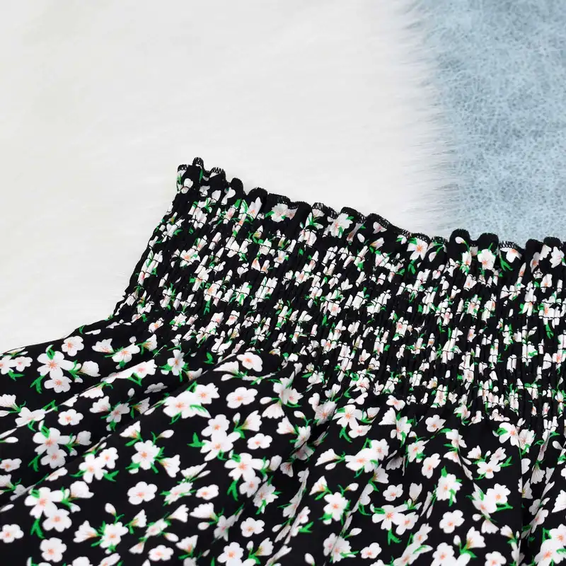 دامن چین‌دار زنانه دل آویز مدل H379