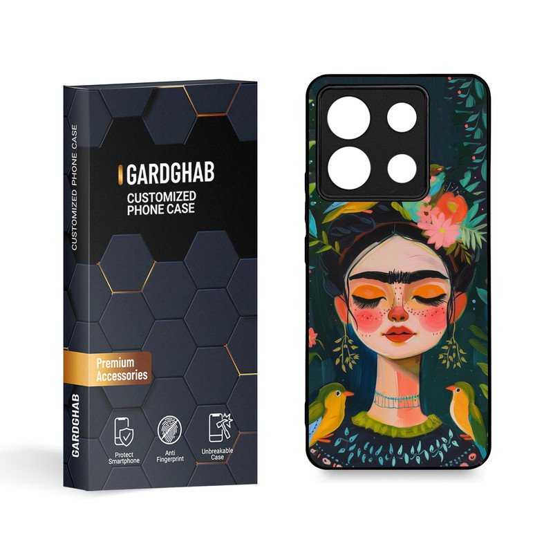  کاور گارد قاب مدل دخترانه مناسب برای گوشی موبایل شیائومی Redmi note 13 pro 5g\Poco X6 5g