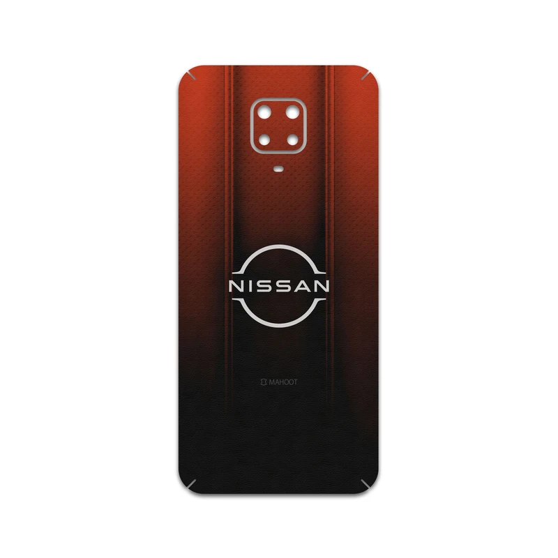 برچسب پوششی ماهوت مدل Nissan مناسب برای گوشی موبایل شیائومی Redmi Note 9 Pro