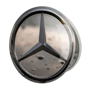 آینه جیبی خندالو طرح مرسدس بنز Mercedes Benz مدل تاشو کد 23505 
