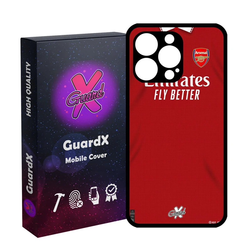 کاور گارد ایکس طرح آرسنال مدل Glass10467 مناسب برای گوشی موبایل اپل iPhone 13 Pro