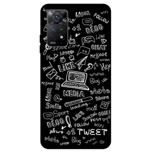 Megafone Social Media 1898 Cover For Xiaomi Redmi Note 11 Pro 4G / 5G