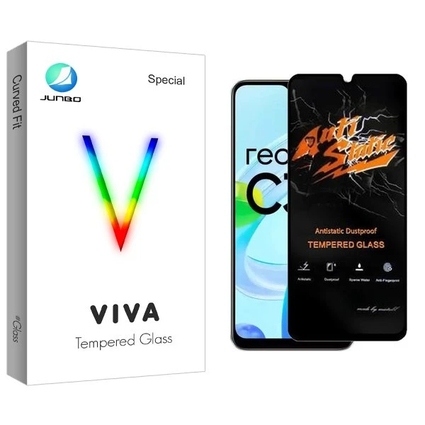محافظ صفحه نمایش جانبو مدل Viva Antistatic مناسب برای گوشی موبایل ریلمی C30