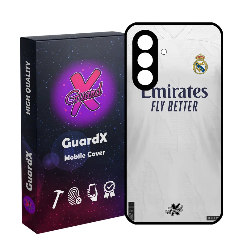 کاور گارد ایکس طرح Real Madrid مدل 10254 مناسب برای گوشی موبایل سامسونگ Galaxy S24 FE