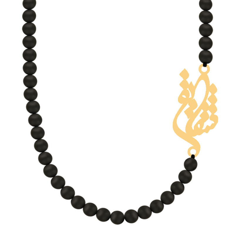 گردنبند طلا 18 عیار زنانه کرابو طرح شقایق مدل Kr72224