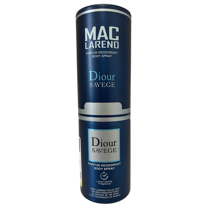 اسپری بدن مردانه مک لارنو مدل Dior Sauvage حجم 200 میلی لیتر