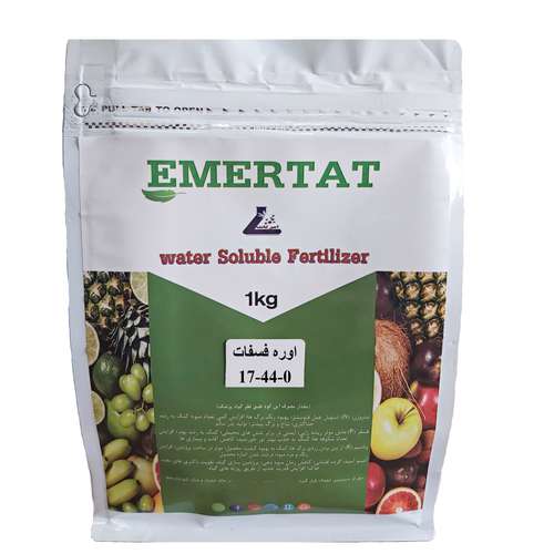 کود اوره فسفات NPK 17-44-0 امرتات مدل پودری وزن 1 کیلوگرم