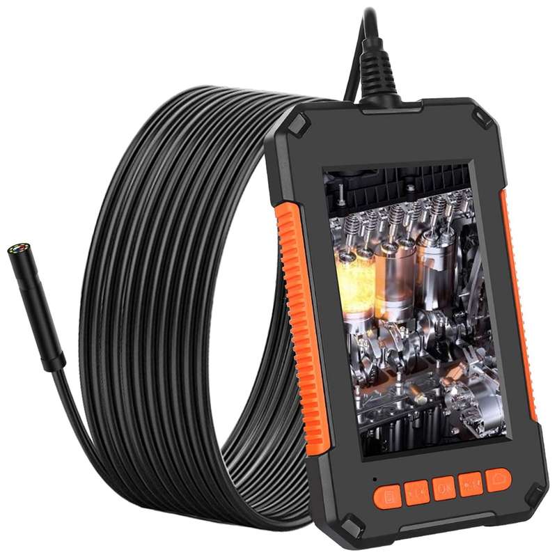 دوربین آندوسکوپی مدل مانیتور دار کد 10m Full HD New