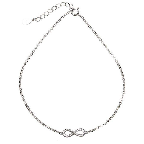 پابند نقره زنانه مدل paband80 پابند نقره زنانه مدل paband80