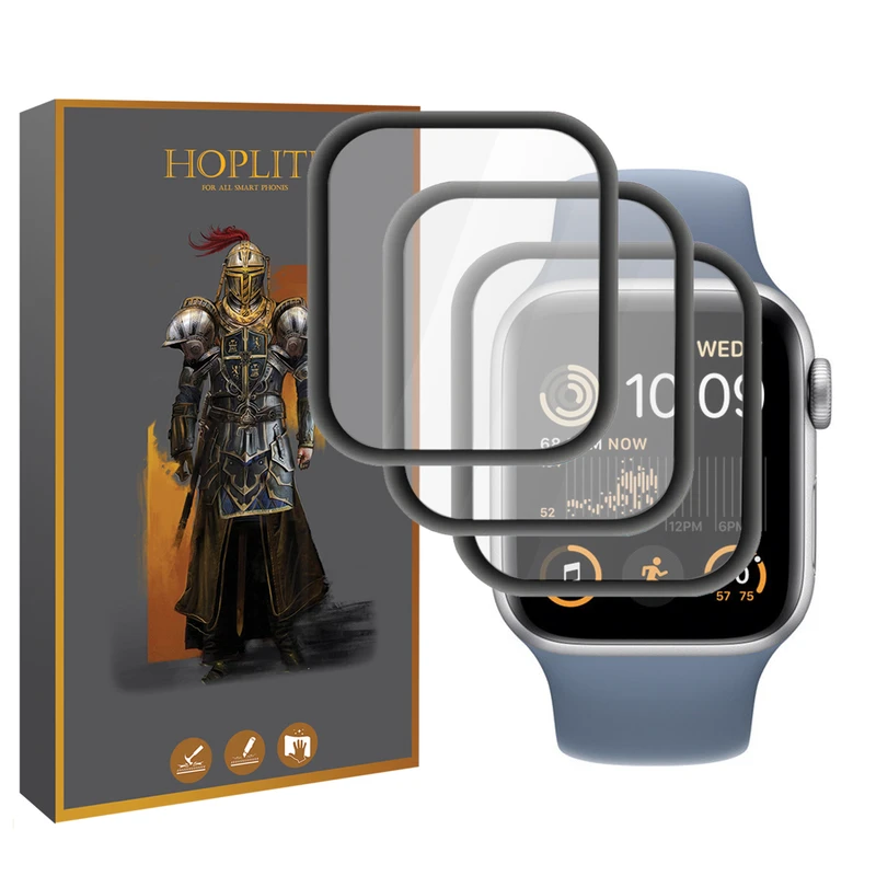 محافظ صفحه نمایش نانو هاپلایت مدل PMA-HL مناسب برای اپل واچ سری Series 1 Aluminum 38 / Series 2 38mm / Series 3 38mm بسته سه عددی