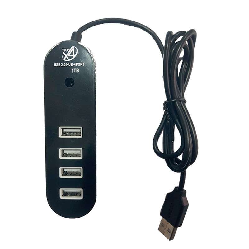 هاب 4 پورت USB 2.0 ایکس فورتک مدل X402 هاب 4 پورت USB 2.0 ایکس فورتک مدل X402