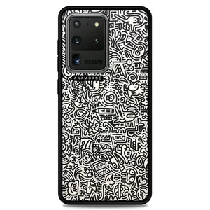 AKAM AMC-WSGS20U-DOODLE17 Cover For Samsung Galaxy S20 Ultra