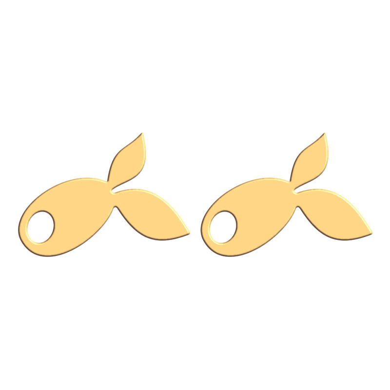 گوشواره طلا 18 عیار زنانه فرشته مدل ماهی WEL-000400 گوشواره طلا 18 عیار زنانه فرشته مدل ماهی WEL-000400