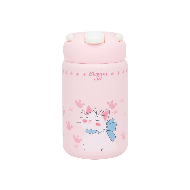 تراول ماگ اچ اس کاپ مدل H-BW-1471 طرح Elegant Cat گنجایش 0.36 لیتر