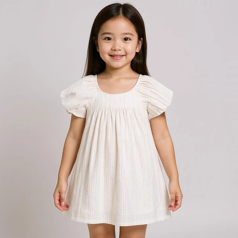 پیراهن دخترانه فیورلا مدل مجستیک کد 45002 