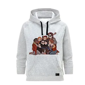 هودی زنانه مدل Friends کد M148 رنگ طوسی