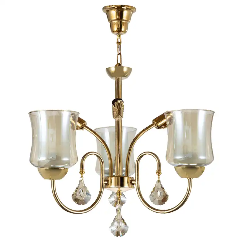 لوستر 6 شعله چشمه نور کد A813.3-3-GWT