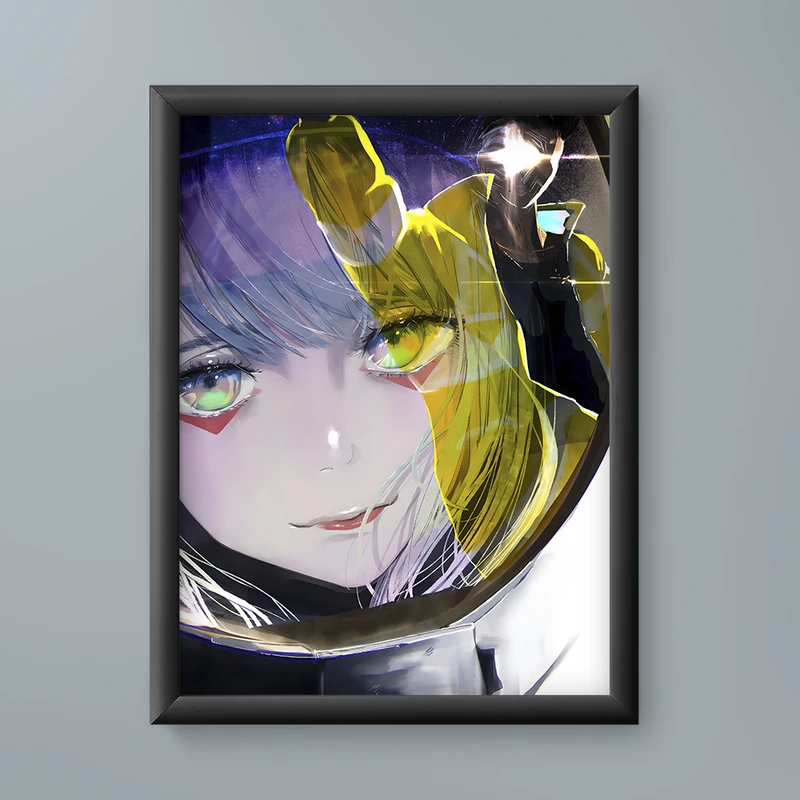 تابلو مدل انیمه لوسی دیوید سایبرپانک Lucy David Cyberpunk anime 08