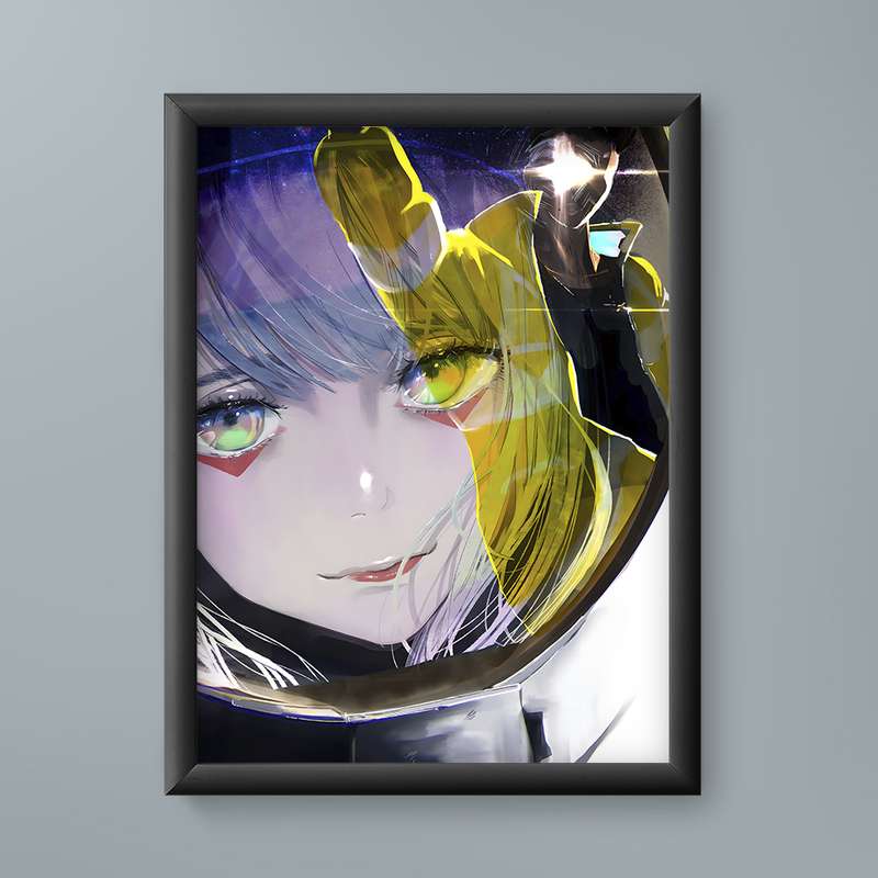 تابلو مدل انیمه لوسی دیوید سایبرپانک Lucy David Cyberpunk anime 08