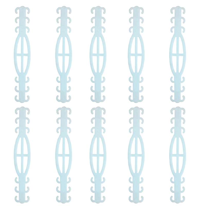 گیره نگهدارنده بند ماسک صورت مدل S بسته 10 عددی گیره نگهدارنده بند ماسک صورت مدل S بسته 10 عددی