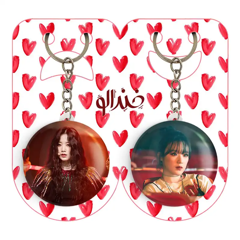 جاکلیدی خندالو مدل شوهوآ گروه جی آیدل GIdle کد 1954219547 مجموعه 2 عددی