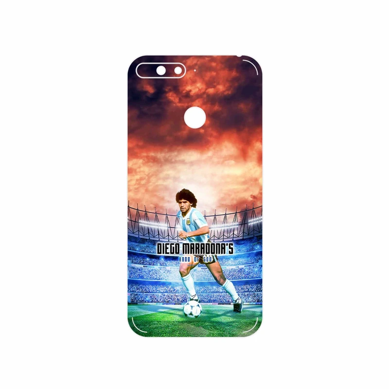 برچسب پوششی ماهوت مدل Diego Maradona مناسب برای گوشی موبایل هوآوی Y6 Prime 2018