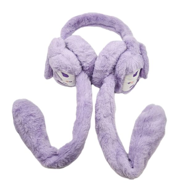 گوش گیر زمستانی بچگانه مدل کرومی گوش پمپی متحرک چراغ دار کد 09