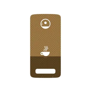 MAHOOT Minimal Cup of Coffee Icon Cover Sticker for Motorola Moto Z Play