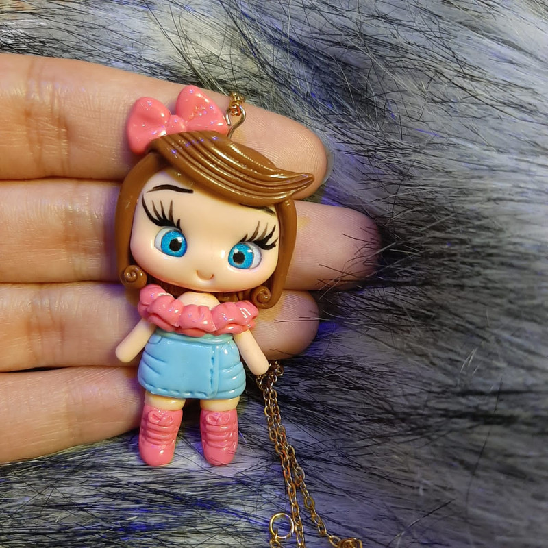 گردنبند دخترانه مدل Girl کد GL001 گردنبند دخترانه مدل Girl کد GL001