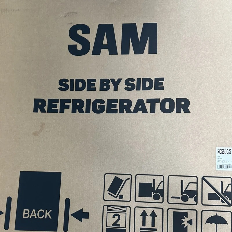 یخچال فریزر ساید بای ساید 32 فوت سام مدل ROSSO 3/S
