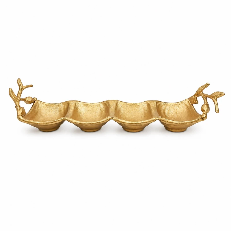 اردوخوری مدل آلومینیومی 4 خانه طرح شاخه