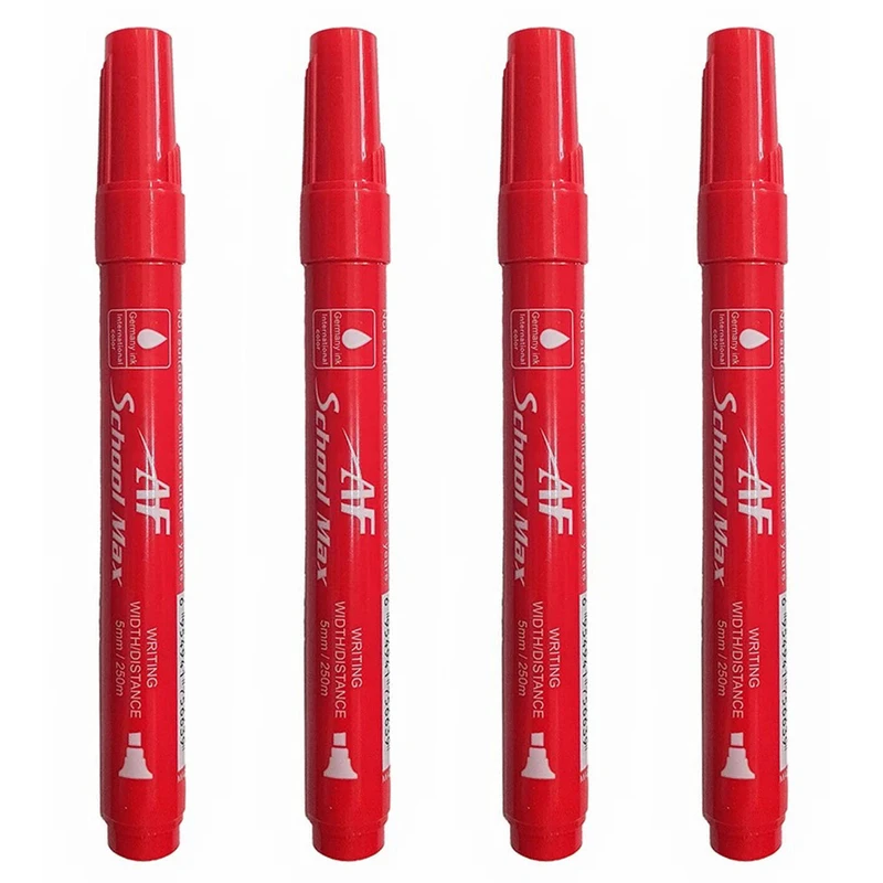 ماژیک وایت برد اسکول مکس مدل AF2050 بسته 4 عددی