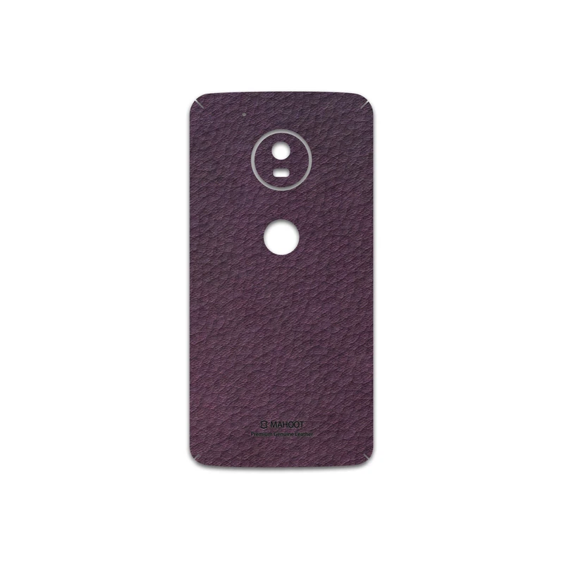 برچسب پوششی ماهوت مدل Purple-Leather مناسب برای گوشی موبایل موتورولا Moto G5