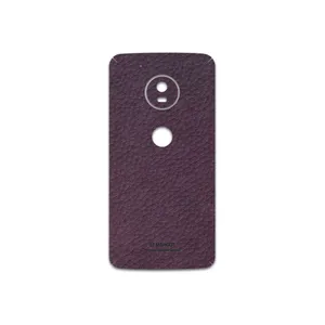 MAHOOT Purple-Leather Cover Sticker for Motorola Moto G5