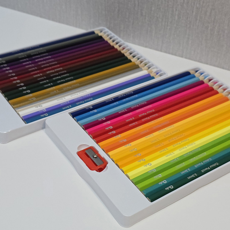 مداد رنگی ۳۶ رنگ کوییلو مدل تراشدار