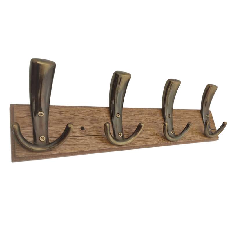 آویز لباس مدل دیواری چهار شاخه