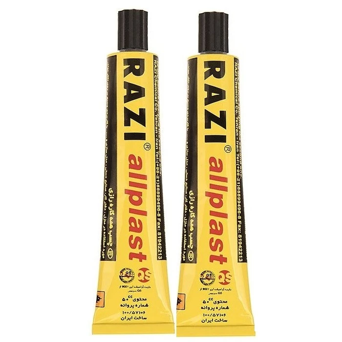 چسب مایع رازی مدل بتا حجم 30 میلی لیتر مجموعه 2 عددی