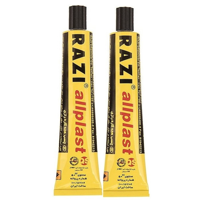 چسب مایع رازی مدل بتا حجم 30 میلی لیتر مجموعه 2 عددی