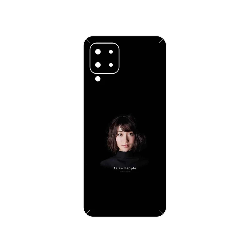 برچسب پوششی ماهوت مدل Portrait of an Asian Woman مناسب برای گوشی موبایل سامسونگ Galaxy M22